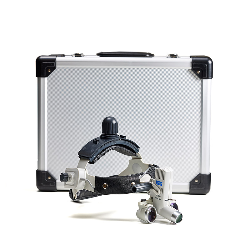 Лупа налобная Zumax SLH 2.5 x 340 c осветителем HL8000