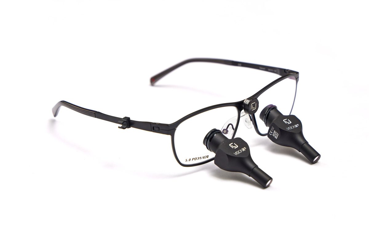 Бинокулярная лупа TTL VisionX TTL 5.0 (Titanium frame)