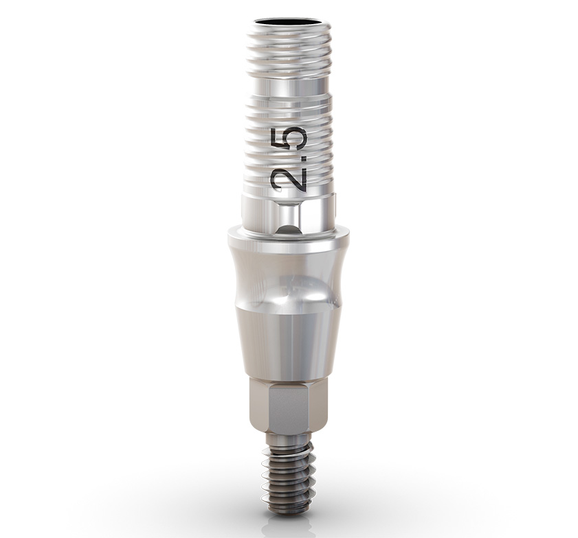 Титановое основание GM 3.5X6X2.5 мм, в комплекте с винтом