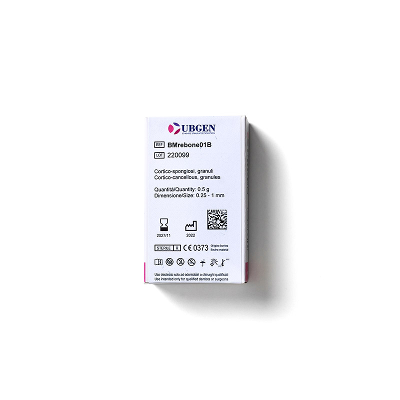 Натуральный костный материал Re-Bone  Granules cortico-cancellous 0,5g - 0,25-1 mm