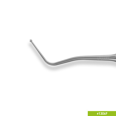 1306F Доукладчик (барнишер). Эргономичная ручка Ø10mm