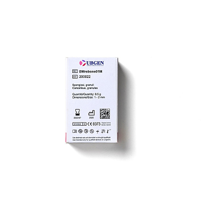 Натуральный костный материал Re-Bone  Granules cancellous 0,5g  1-2 mm