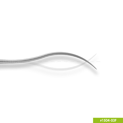 1504-03F Атравматичный инструмент для моделирования фиссур. Сбалансирован "по Блэку". Эргономичная ручка Ø10mm