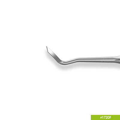 1720F Триммер десневого края (эмалевый нож) - мезиальный. Эргономичная ручка Ø10mm