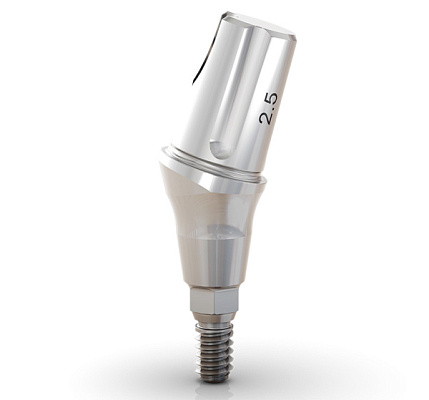 Универсальный угловой абатмент 4.5X6X2.5 мм