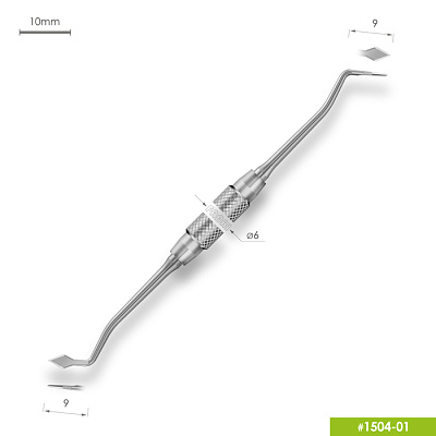 1504-01 Инструмент для моделирования (карвер Мэхлюма). Ручка Ø6mm