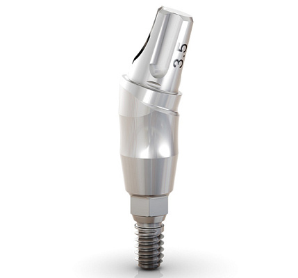 Универсальный угловой абатмент 3.3X4X3.5 мм