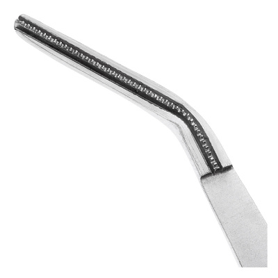 22-35* Пинцет атравматичный изогнутый De Bakey, 15 см