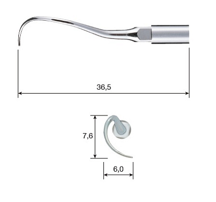 Насадка пародонтологическая к системе VarioSurg - P25R-S