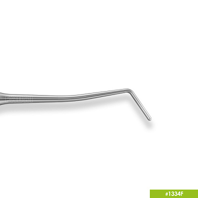 1334F Удлиненная узкая гладилка с цилиндрическим штопфером Ø1.0mm. Эргономичная ручка Ø10mm