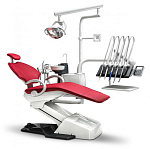Woson WOD730 - стоматологическая установка с верхней подачей инструментов 
