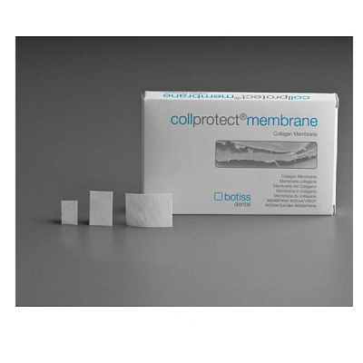 Материал стоматологический для регенерации костной ткани Collprotect membrane S (15x20 mm)
