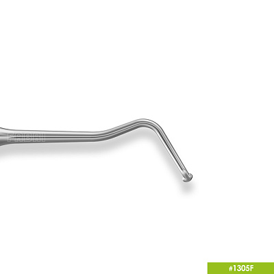 1305F Экскаватор двухугловой  Ø1.5mm. Эргономичная ручка Ø10мм