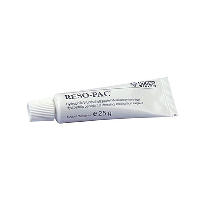 Периодонтальная повязка Резо-пак, тюбик 25 г