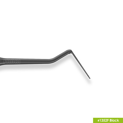 1352F Black Большая универсальная двухсторонняя гладилка. Эргономичная ручка Ø10mm. Покрытие Black