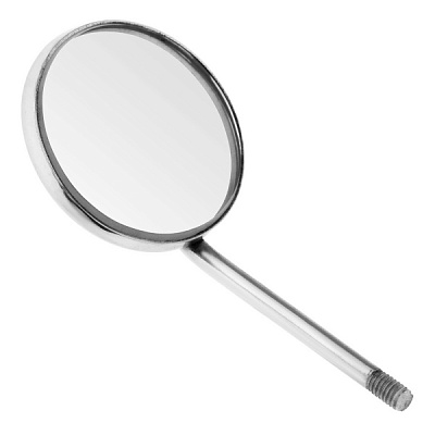 23-4* Зеркало стоматологическое увеличит. №5 , 24 мм (упак 12 шт)