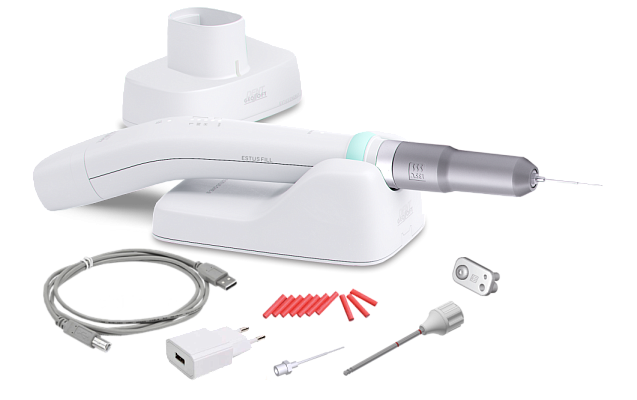 Система для трехмерной обтурациикорневых каналов зуба разогретой гуттаперчей, комплектация"Fill"