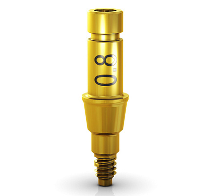 Примерочный абатмент GM 3.3X6X0.8