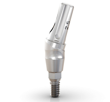 Универсальный угловой абатмент 3.3X6X2.5 мм