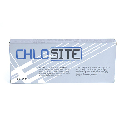 ХЛО-САЙТ (CHLO-SITE) Материал стоматологический вспомогательный: 6 шприцов наполнением 0,25 мл.