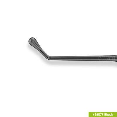 1507F Black Двухсторонний штопфер-конденсатор. Эргономичная ручка Ø10mm. Покрытие Black