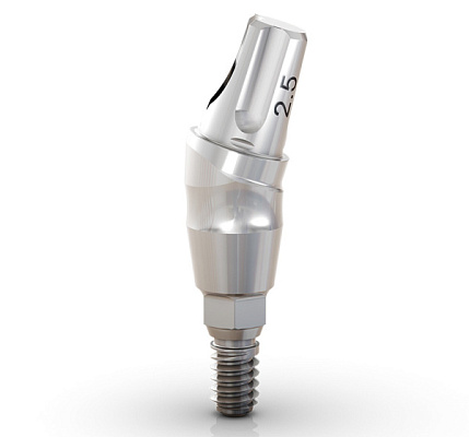 Универсальный угловой абатмент 3.3X4X2.5 мм